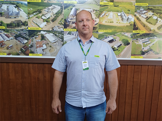 Maurício Eidelwein, gerente do Frigorífico da Cotriel